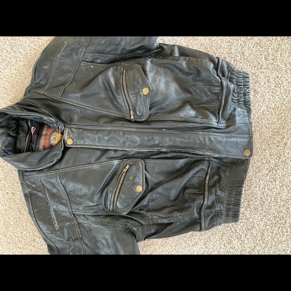 Men’s Leather Motorcycle Jacket